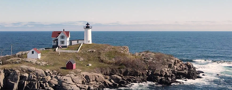 The Restoration of the Nubble Lighthouse in Maine, USA